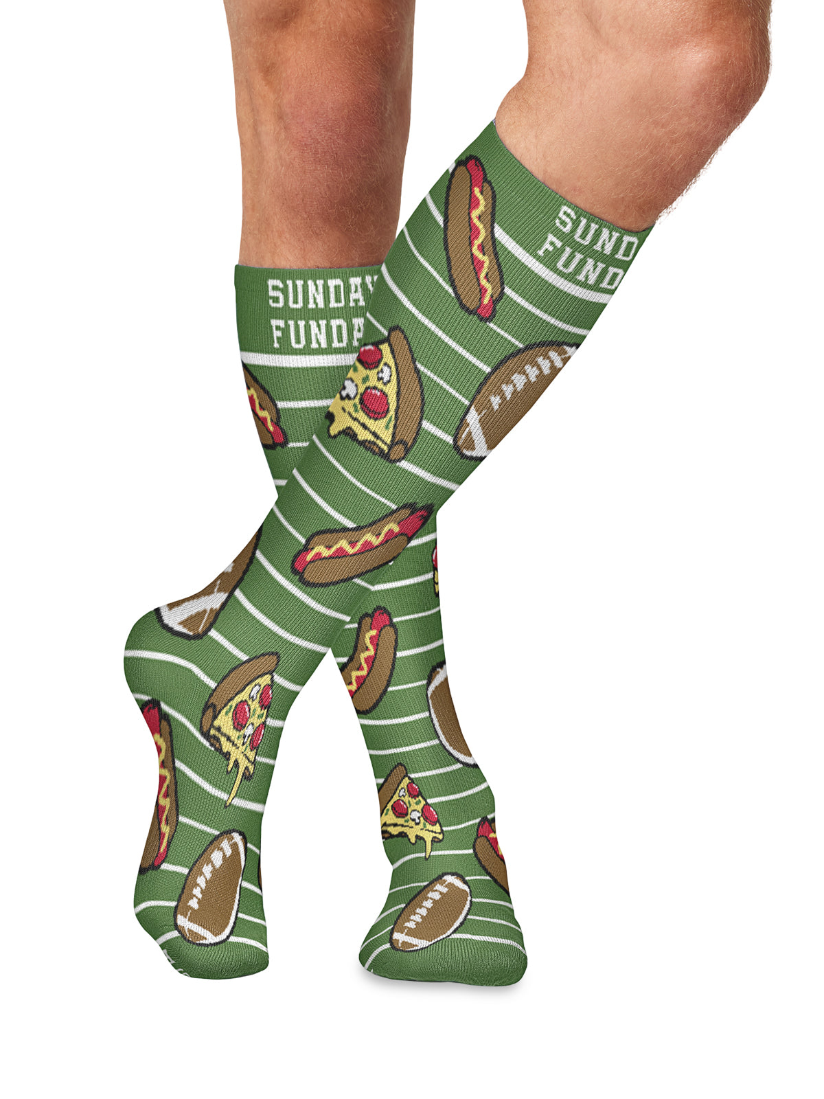 Men's 12 mmHg Support Socks - MPRINTSUPPORT - Sunday Funday