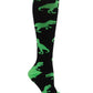 Men's 12 mmHg Support Socks - MPRINTSUPPORT - T-Rex