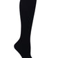 4 Single Pairs of Men's Support Socks - MYTSSOCK1 - Black