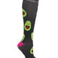 Women's 8-12 mmHg Support Socks - PRINTSUPPORT - Avo Cuddle