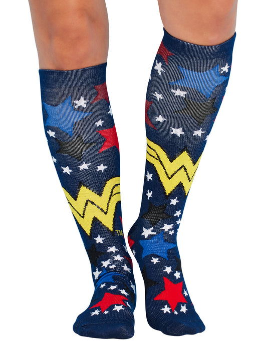 Women's 8-12 mmHg Support Socks - PRINTSUPPORT - Wonder Stars