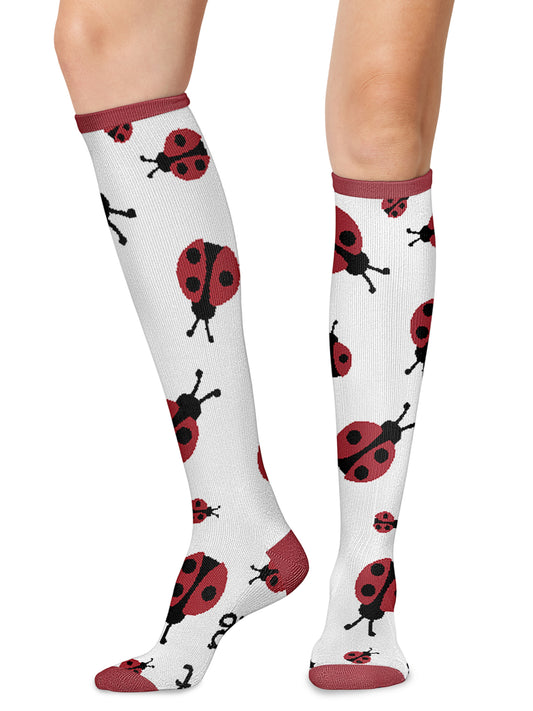Women's 8-12 mmHg Support Socks - PRINTSUPPORT - Don'T Bug The Lady