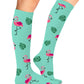 Women's 8-12 mmHg Support Socks - PRINTSUPPORT - Flamingo Life