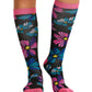 Women's 8-12 mmHg Support Socks - PRINTSUPPORT - Floral Flashback