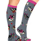 Women's 8-12 mmHg Support Socks - PRINTSUPPORT - Frenchie Kiss