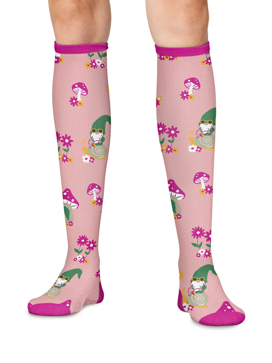 Women's 8-12 mmHg Support Socks - PRINTSUPPORT - Gnomes At Home