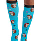 Women's 8-12 mmHg Support Socks - PRINTSUPPORT - Hedgehugs