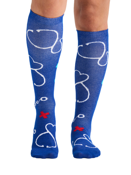 Women's 8-12 mmHg Support Socks - PRINTSUPPORT - Healing Thoughts