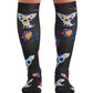 Women's 8-12 mmHg Support Socks - PRINTSUPPORT - Sugar Skull Pups