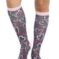 Women's 8-12 mmHg Support Socks - PRINTSUPPORT - Sketch Hearts