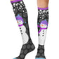 Women's 8-12 mmHg Support Socks - PRINTSUPPORT - Snowman Love