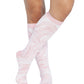 Women's 8-12 mmHg Support Socks - PRINTSUPPORT - Tonal Waves