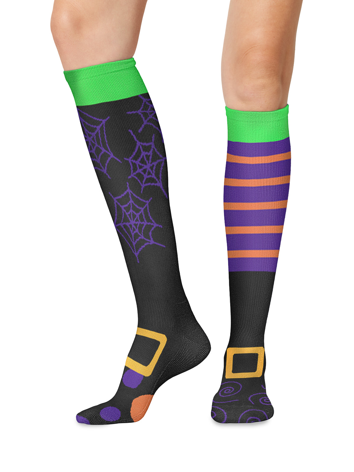 Women's 8-12 mmHg Support Socks - PRINTSUPPORT - Witching Hour