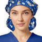Unisex Print Bouffant Scrub Hat - TF514 - Nurse Bluey