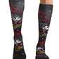Men's 10-15mmHg Support Socks - TMPRINTSUPPORT - Neon Feet
