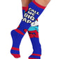 Men's 10-15mmHg Support Socks - TMPRINTSUPPORT - Papa Smurf