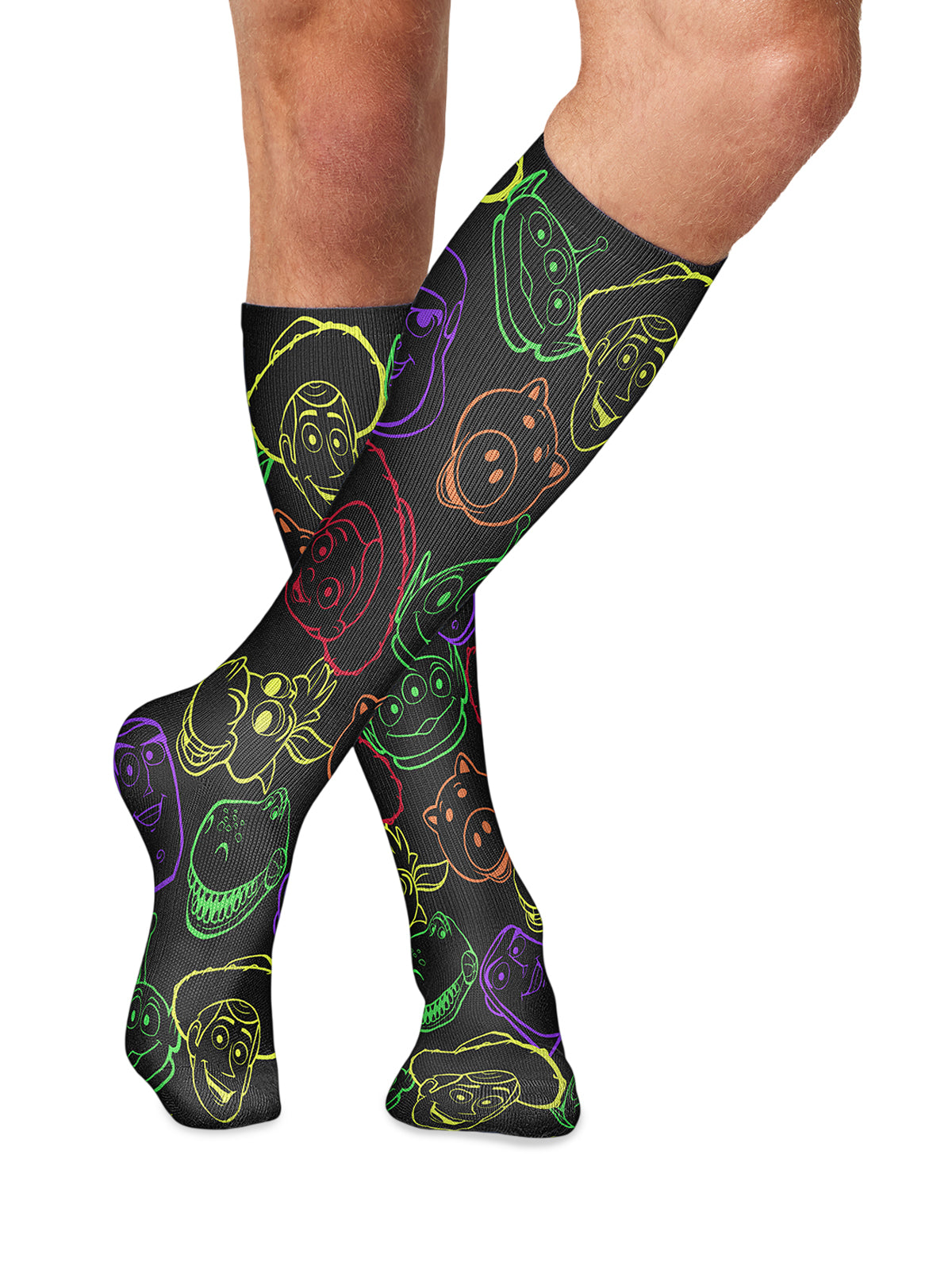 Men's 10-15mmHg Support Socks - TMPRINTSUPPORT - Woody's Gang