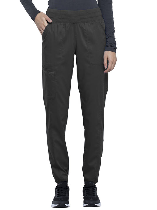 Women's 5-Pocket Natural Rise Jogger Pant - WW011 - Pewter