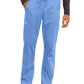 Unisex 4-Pocket Tapered Leg Drawstring Pant - WW020 - Ciel Blue