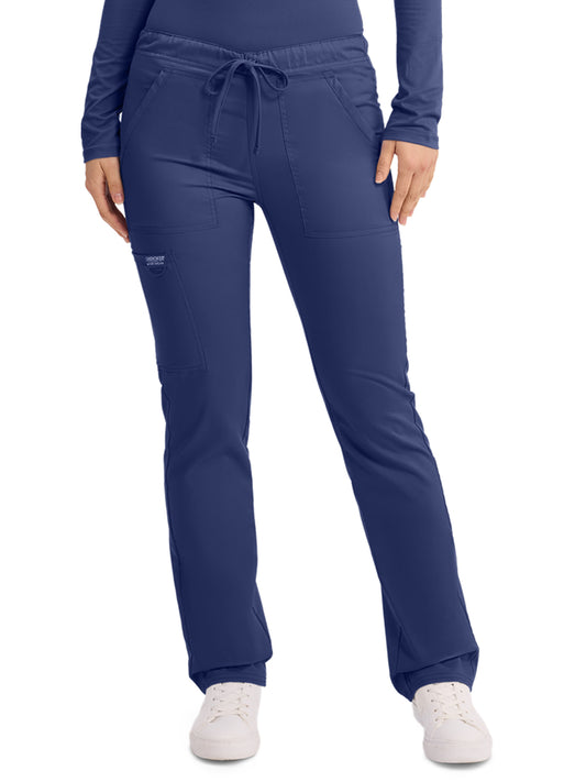 Unisex 4-Pocket Tapered Leg Drawstring Pant - WW020 - Navy