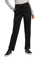 Women's 5-Pocket Tapered Leg Pant - WW105 - Black