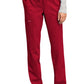 Women's 5-Pocket Tapered Leg Pant - WW105 - Red