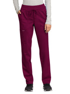 Women's 5-Pocket Tapered Leg Pant - WW105 - Wine