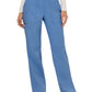 Women's 4-Pocket Mid Rise Straight Leg Pull-on Pant - WW110 - Ciel Blue
