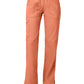 Women's 4-Pocket Mid Rise Straight Leg Pull-on Pant - WW110 - Papaya Juice