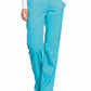 Women's 4-Pocket Mid Rise Straight Leg Pull-on Pant - WW110 - Turquoise