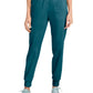 Women's 5-Pocket Mid Rise Jogger Pant - WW115 - Caribbean Blue