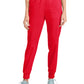 Women's 5-Pocket Mid Rise Jogger Pant - WW115 - Sweet Paprika