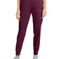Women's 5-Pocket Mid Rise Jogger Pant - WW115 - Wine