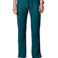 Women's 5-Pocket Mid Rise Drawstring Pant - WW120 - Caribbean Blue