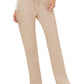 Women's 5-Pocket Mid Rise Drawstring Pant - WW120 - Khaki