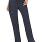 Women's 5-Pocket Mid Rise Drawstring Pant - WW120 - Pewter