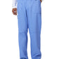Men's 7-Pocket Fly Drawstring Front Pant - WW140 - Ciel Blue