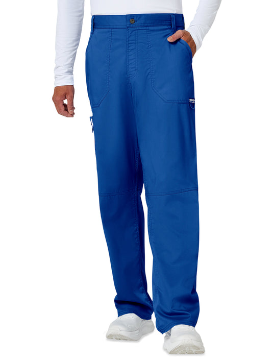 Men's 7-Pocket Fly Drawstring Front Pant - WW140 - Royal