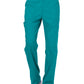 Men's 7-Pocket Fly Drawstring Front Pant - WW140 - Teal Blue
