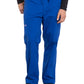 Men's Tapered Leg Fly Front Cargo Pant - WW190 - Galaxy Blue
