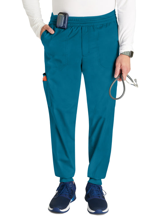 Men's 6-Pocket Jogger Pant - WW251 - Caribbean Blue