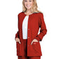 Women's 3-Pocket Snap Front Jacket - WW340 - Red
