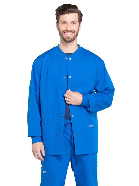 Men's 2-Pocket Snap Front Jacket - WW360 - Royal