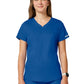 Women's 2-Pocket V-Neck Top - WW601 - Royal