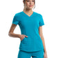 Women's 2-Pocket V-Neck Top - WW601 - Teal Blue