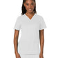 Women's 3-Pocket V-Neck Top - WW620 - White