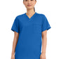 Unisex 1-Pocket Tuckable V-Neck Top - WW625 - Royal