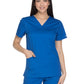 Women's 3-Pocket V-Neck Top - WW630 - Royal