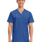 Men's 3-Pocket V-Neck Top - WW670 - Galaxy Blue