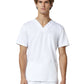 Men's 3-Pocket V-Neck Top - WW670 - White